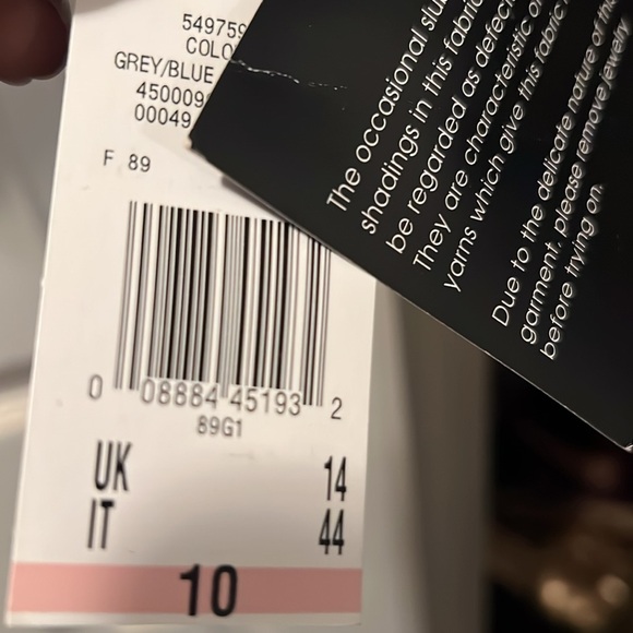 Le Suit Womens Button Up Blazer with slack’s Size 10 NWT - Picture 3 of 8